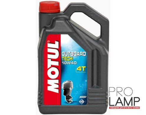 MOTUL OUTBOARD TECH 4T 10W-40 - 5 л.