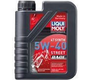 LIQUI MOLY Motorbike 4T Synth Street Race 5W-40 — Cинтетическое моторное масло для 4-тактных мотоциклов 1 л.